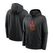 USC Trojans Men's Nike Black SC Interlock Club Fleece Pullover Hoodie